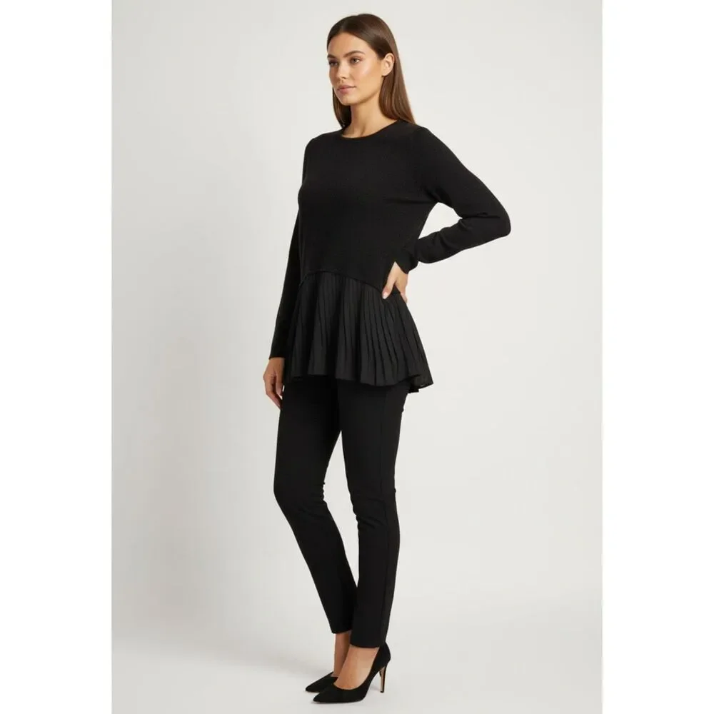 Lauren Conrad Black Ruffle Sweater Size XS - Picture 5 of 10